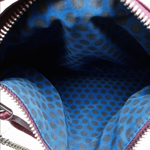 REBECCA MINKOFF Burgandy Mini MAC - Picture 4 of 6